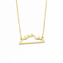 Load image into Gallery viewer, Snowy Mountain Necklace