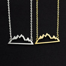 Load image into Gallery viewer, Snowy Mountain Necklace