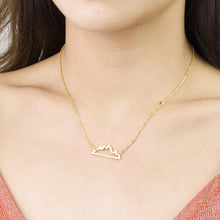 Load image into Gallery viewer, Snowy Mountain Necklace