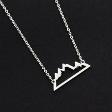 Load image into Gallery viewer, Snowy Mountain Necklace