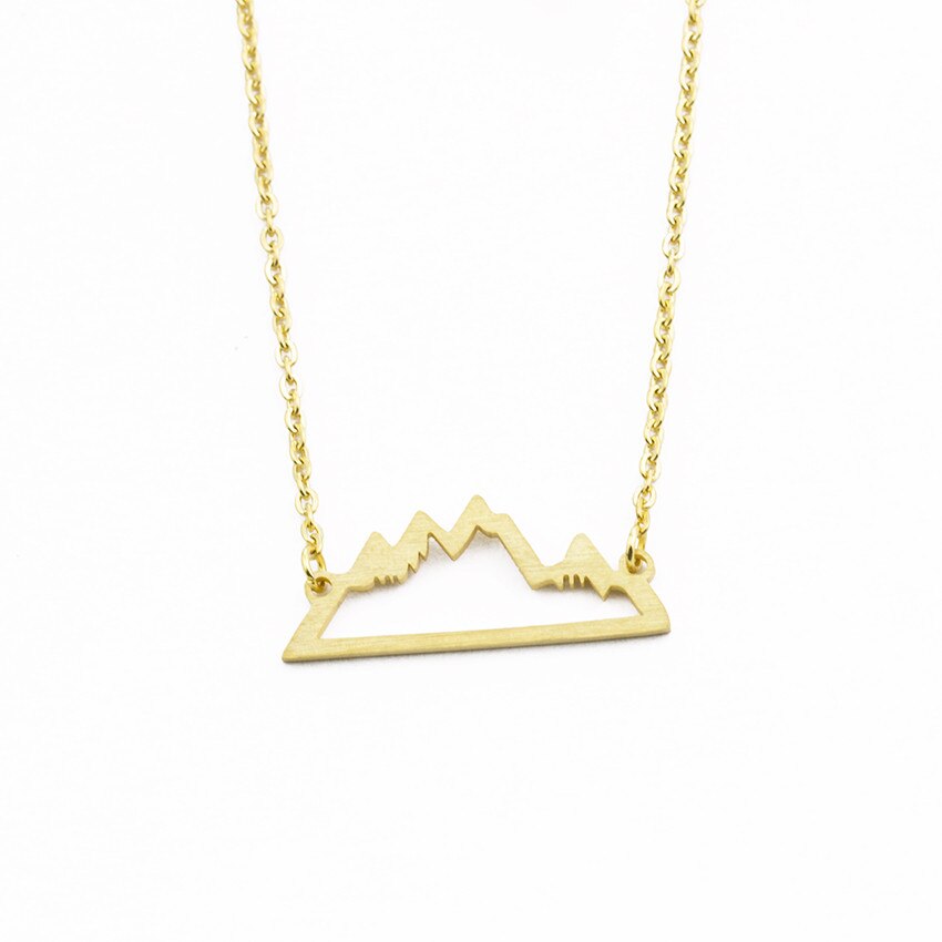 Snowy Mountain Necklace